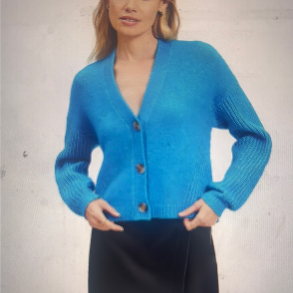 LOFT Vibrant Blue Women's Cardigan